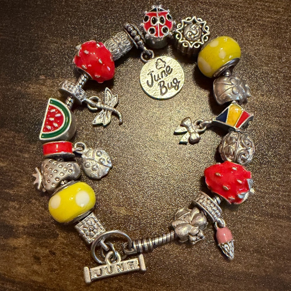 Willabee and Ward June charm bracelet
